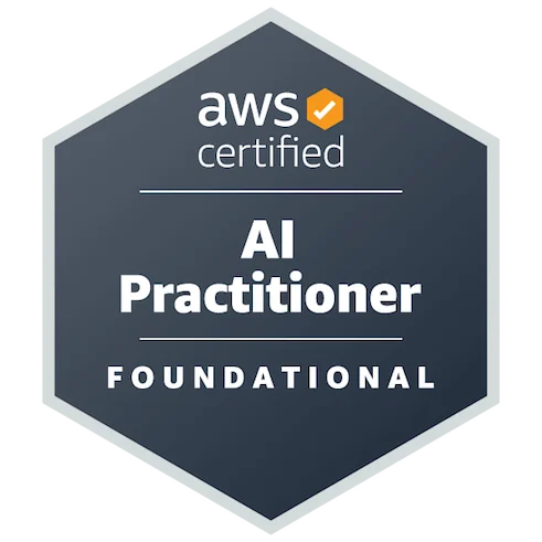 AWS Certified AI Practitioner badge